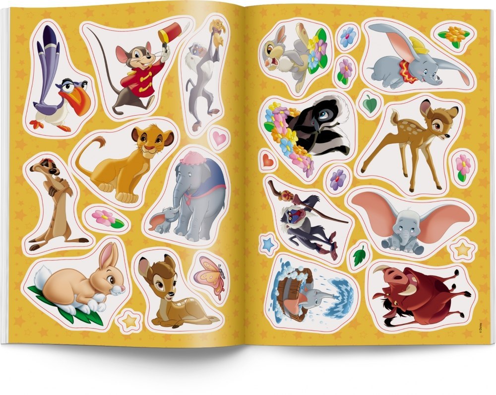 LIVRE DE PEINTURE A4 DISNEY STICKERS AM